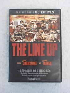 THE LINE UP Radio Spirits Classic Detectives 8 CDs 16 Episodes Program Guide - Picture 1 of 4