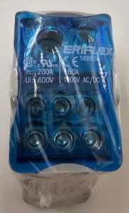 Nvent Eriflex Single Pole Distribution Block UDJ-160A 569030 | 7 Cables Load - Picture 1 of 7