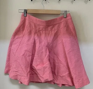 Cute Cue Short Pink Pleated Skirt-Workwear-Casual-Formal-party-Size 8 - Picture 1 of 9