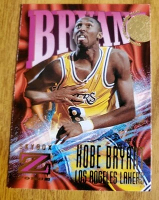 KOBE BRYANT 1996-97 SkyBox Z-FORCE LA Lakers #142 ROOKIE CARD(RC) 🏀🍒 - Image 1 of 2