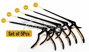5 Premium Qualität Kerrison Nagetiere 7" 1,2,3,4,5 mm bis 45 orthopädische Instrumente - Bild 1 von 3