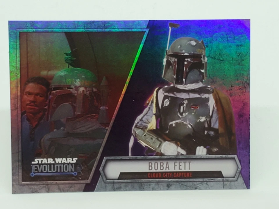 BOBA FETT 2016 Star Wars Evolution Purple Foil #53 - Image 1 of 2