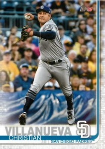 Christian Villanueva 2019 Topps Series 1 Baseball MLB Card #56 San Diego Padres