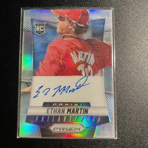 Ethan Martin 2014 Panini Prizm Silver Prizm RC AUTO #EM B4 - Picture 1 of 1