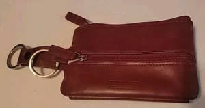 NWOT LEVENGER BAVARIAN DOUBLE KEY RING CARD/COIN PURSE - Picture 1 of 6
