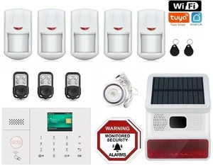 Pet Immune Wireless Home security WiFi app Control Burglar House Alarm System - Picture 1 of 2