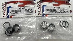 Schumacher Racing U7390 Aluminum Shock Spring Adjuster Collar. Set Of 4 - Picture 1 of 3