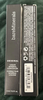 2 bareMinerals Original Liquid Mineral Concealer Light/Med 2.5W  0.2 FL OZ NIB - Image 1 of 4