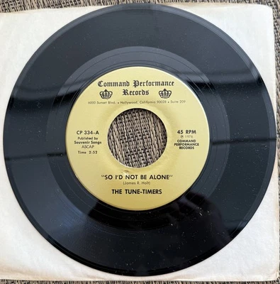 The Tune-Timers - So I’d Not Be Alone / Calendar - Command Perf CP 334 - M - Image 1 of 2