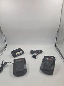 Bosch Power Tool Set - Drill, Battery, Chargers - Used, Functional - Picture 1 of 17