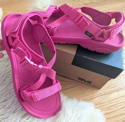 NUEVAS Sandalias de Senderismo Teva Hurricane Verge Rosa Fucsia Para Mujer 14 Nuevas en Caja UE 45  Foto 1 de 4