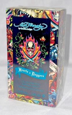 Perfume floral afrutado Ed Hardy Hearts & Daggers EDT 100 ml para mujer nuevo sellado Foto 1 de 3