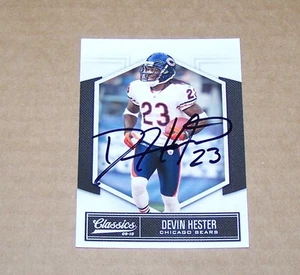 Tarjeta autógrafa firmada Panini Devin Hester 2010 H2 - Imagen 1 de 1