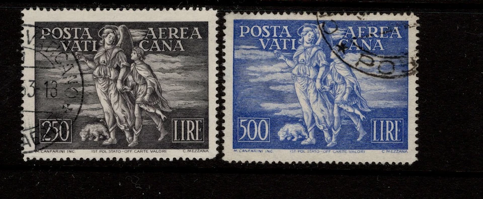 Vatican City #C16 & #C17 used - Image 1 of 1