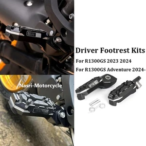 New Motorcycle Driver Footrest Footpegs Rider Kits For BMW R1300GS ADV 2024 2025 - Picture 1 of 9