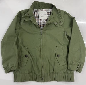 Janie And Jack “Military Green” Boys Jacket Size 3 to 4 - Lined - Picture 1 of 8