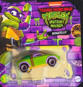 HOTWHEELS Character Car Diecast - TEENAGE MUTANT NINJA TURTLES - Donatello - Bild 1 von 2
