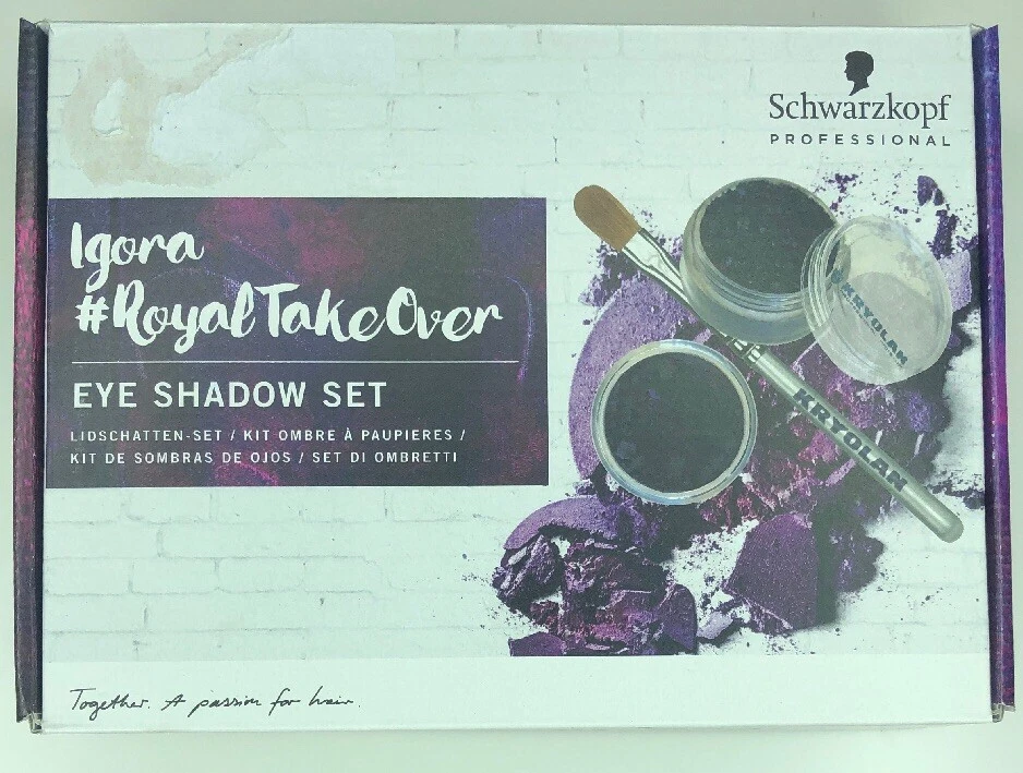 Job Lot/Wholesale Eye Shadow Make-up Kryolan Satin Powder Set x12 Schwarzkopf