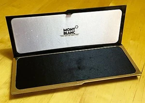 Caja de bolígrafos MONTBLANC capacidad para 3 bolígrafos Starwalker Meisterstuck Bohème Mont Blanc/ - Imagen 1 de 4