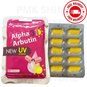 Alpha Arbutin 3Plus New UV Protection 10 Tablet Mix with Cream Skin Radiance - Picture 1 of 8