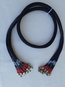 6FT 8 Channel Snake Belden 4855R UHD SDI Mini RG59 Video Cable 12GHZ BNC Male 4K - Picture 1 of 3