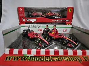 IDEA REGALO Ferrari F1 SF-23 Leclerc- Sainz PACK2 2023 BURAGO 1/43 - Foto 1 di 4