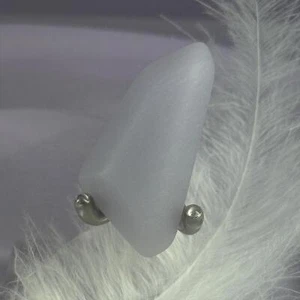 Seltenes poliertes Stück Yttriumfluorit, Lavendelfluorit 10,4g SN32473 - Bild 1 von 4