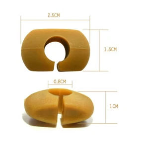Silicone Wine Glass Markers Beverage Bottle Stemware Labels Reusable Mug Mark _t - Picture 1 of 10