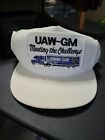 Vintage 1980s UAW Union GM Truckers Hat & Patch