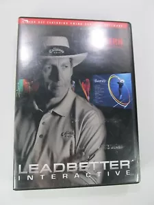 Leadbetter Interactive Modern Golf Swing 4 DVD + Schwunganalyse Software CD - Bild 1 von 5