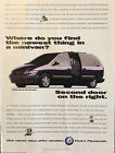 1996 Plymouth Grand Voyager minivan vintage années 1990 IMPRESSION ANNONCE deuxième porte à droite
