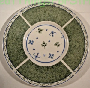 Sango Sabrina 8840 - 45 Tea Saucer Dishwasher Oven Microwave China Green Plate - Picture 1 of 1