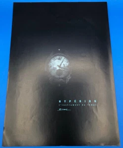 BILAL HYPÉRION L'INSTRUMENT DU TEMPS PUBLICITÉ MONTRE LE FAY DE LA ROCHE 2001 - Picture 1 of 2