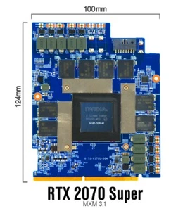 Clevo X170SM: NVIDIA RTX 2070 Super;(N18E-G2R); MXM3.1; GPU Upgrade Kit - Picture 1 of 3