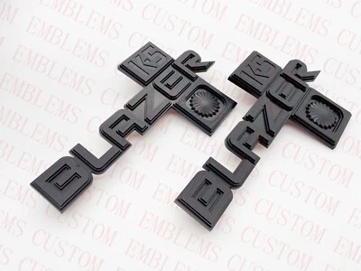 2Pcs Blazer K5 Logo Fender Emblem For 81-88 Chevy Chevrolet Truck Badge 14051844 - Image 1 of 4