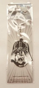 Star Wars "Darth Vader" Flexible Rubber Head Keychain - Imagen 1 de 1