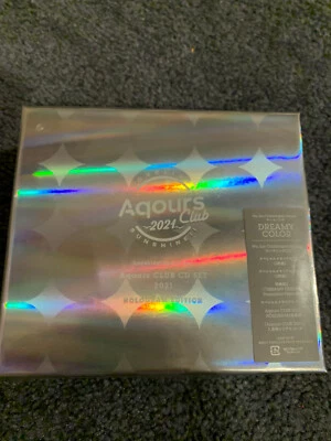 Lovelive Sunshine Aqours Club CD Set 2021 HOLOGRAM EDITION CD Blu-ray soundtrack Foto 1 de 4