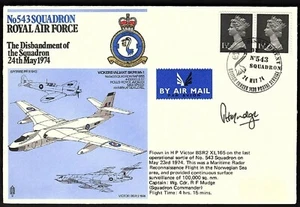 NO 543 SQUADRON, ROYAL AIR FORCE DISBANDMENT  (KB1983) - Picture 1 of 3