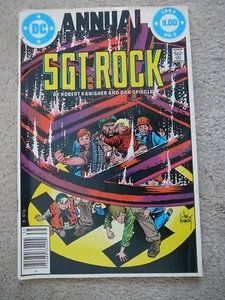 SGT ROCK ANNUALE - n. 3 - 1983 - DC COMICS - DOLLAR COMIC - KUBERT VG to FN - Foto 1 di 3