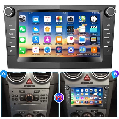 Android 13 Carplay Autoradio GPS Für Opel Zafira B Corsa C D Astra G H Vectra C - Bild 1 von 4