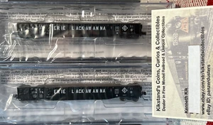 Bluford N Runner Lot of 2 Erie Lackawanna Lightly Dented 52' Mill Gondolas -New! - Picture 1 of 6