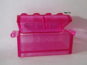 Lego 4738ac01 Container Tr-Dk Pink Coffre Rose 7577 Harry Potter 4723 MOC -A55 - Imagen 1 de 1