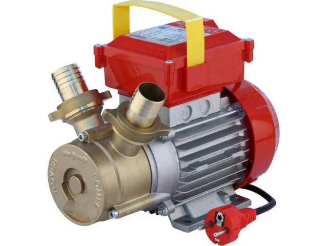 Rover 20 CE Elettropompa Autoaspirante Per Travaso di Vino, Gasolino, Acqua - Rossa
