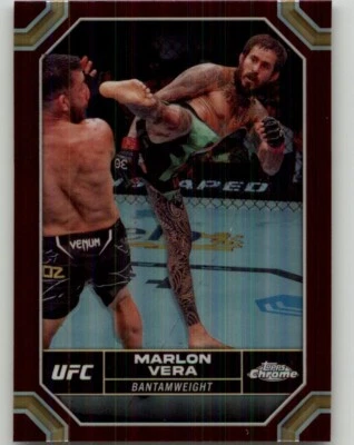 2024 Topps Chrome UFC Marlon Vera Magenta Refractor #124 - Image 1 of 2