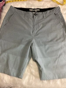 Billabong Blue/Gray Chino Shorts Men’s Waist 33 - Picture 1 of 9