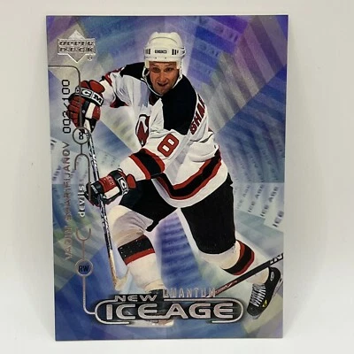 1999-00 Upper Deck New Ice Age Quantum Silver Vadim Sharifijanov #4 /100 - Image 1 of 2