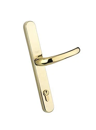 Yale, Maniglia retrò, cromata, finitura oro P-PVC-RH-PGF, 27 x 3 cm (L5J) - Immagine 1 di 1