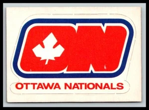 1972-73 OPC O PEE CHEE WHA TEAM LOGOS OTTAWA NATIONALS 22778 - Picture 1 of 2