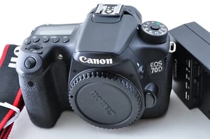 Canon EOS 70D 18.0 MP Digital SLR Camera Body-black with Box from Japan - Picture 1 of 16