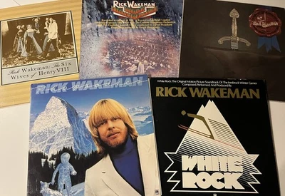 RICK WAKEMAN Lot of 5 albums -- 1973-1979 - Imagem 1 de 4